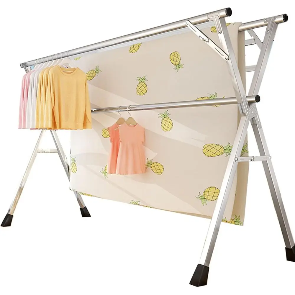 79 Sturdy Steel Outdoor/Indoor Drying Rack with Windproof Hooks and Gloves (2.4m)
79 Sturdy Steel Outdoor/Indoor Drying Rack with Windproof Hooks and Gloves (2.4m)