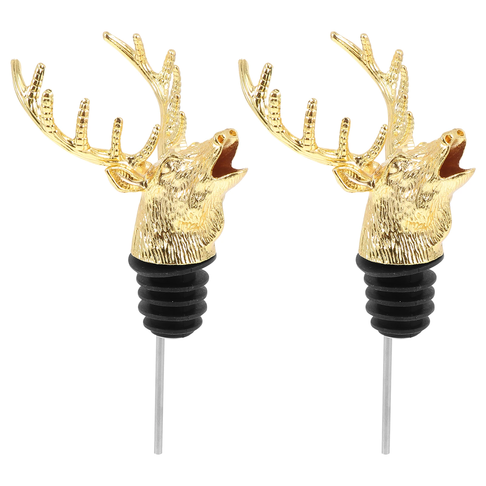 Zinc Alloy Deer Stopper Pourer Reusable Healthy Gift Idea Golden Fits Bottles Olive Oil Vinegar Decorative Kitchen
Zinc Alloy Deer Stopper Pourer Reusable Healthy Gift Idea Golden Fits Bottles Olive Oil Vinegar Decorative Kitchen