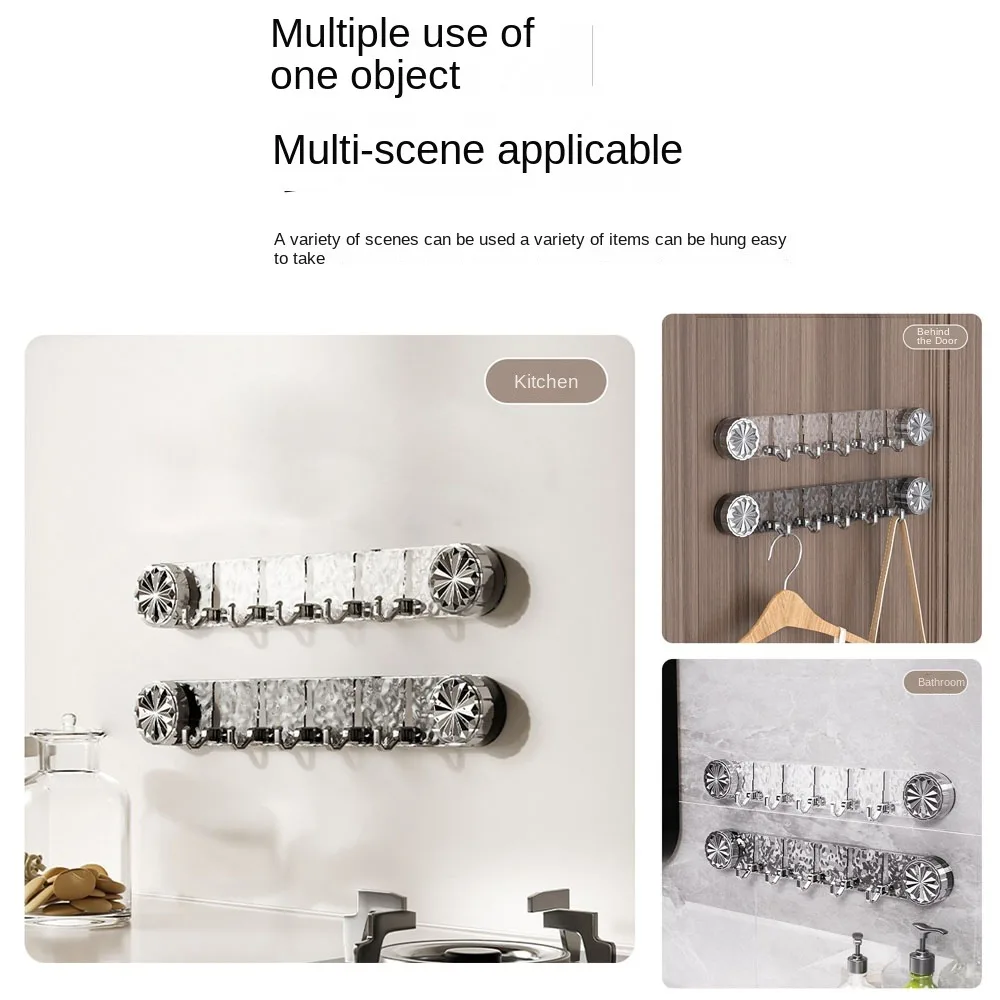 New Wall Mounted Suction Cup Hook Rotating Towel Rack Robe Coat Hangers Bathroom Hook
New Wall Mounted Suction Cup Hook Rotating Towel Rack Robe Coat Hangers Bathroom Hook