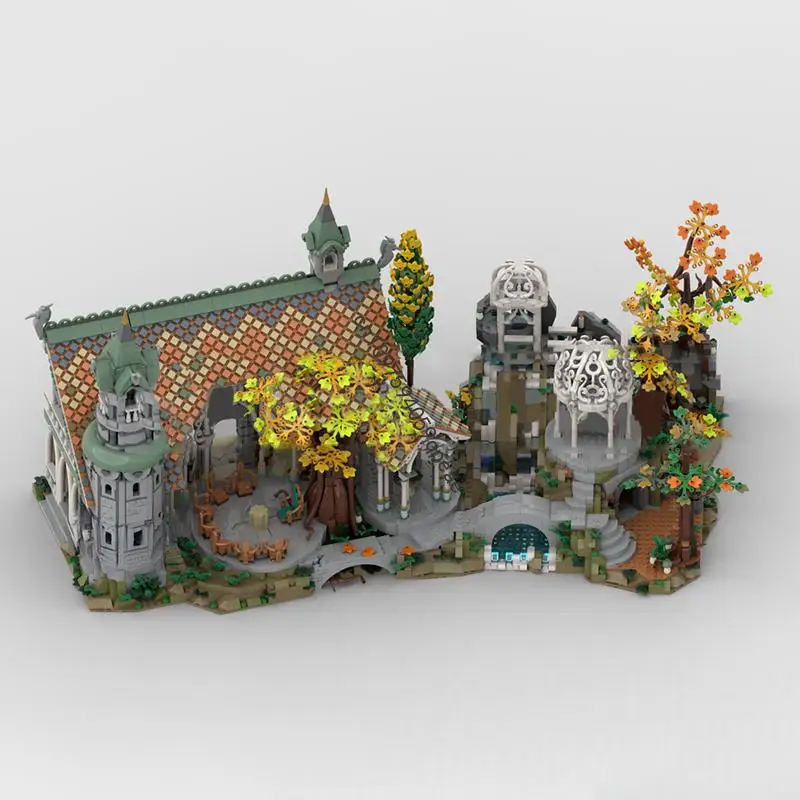 New 10864Pcs Famous The Rings Movie Series Moc Rivendelled Model Custom Puzzle Diy Creative Ideas Kids Toy Birthday Gifts
New 10864Pcs Famous The Rings Movie Series Moc Rivendelled Model Custom Puzzle Diy Creative Ideas Kids Toy Birthday Gifts