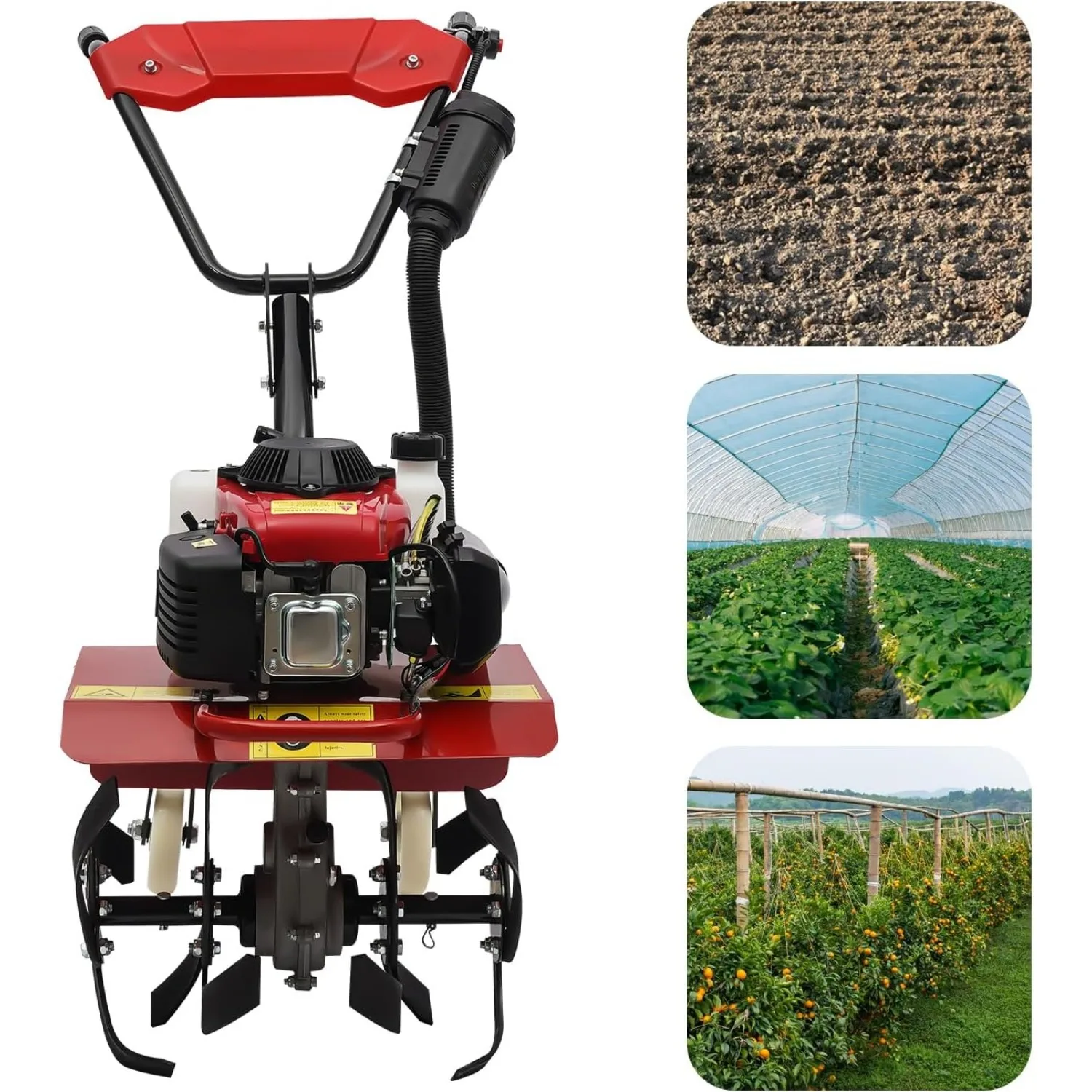 НОВЫЙ полноразмерный культиватор с передним расположением зубьев, 63 куб. см, с 4-тактным бензиновым двигателем воздушного охлаждения для сада, газона, обработки почвы, прополки и копки
НОВЫЙ полноразмерный культиватор с передним расположением зубьев, 63 куб. см, с 4-тактным бензиновым двигателем воздушного охлаждения для сада, газона, обработки почвы, прополки и копки