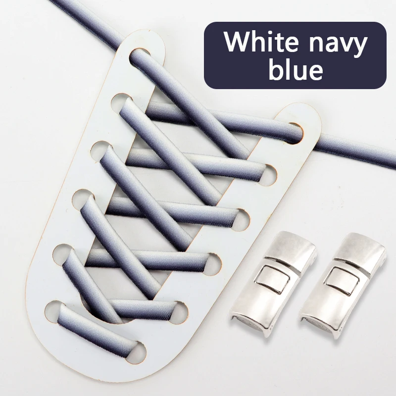 Flat Shoe Laces Without Ties Metal Lock Elastic Shoelaces For Sneakers Sports Shoes Lace Enthusiasts Convenient Shoestring
Flat Shoe Laces Without Ties Metal Lock Elastic Shoelaces For Sneakers Sports Shoes Lace Enthusiasts Convenient Shoestring