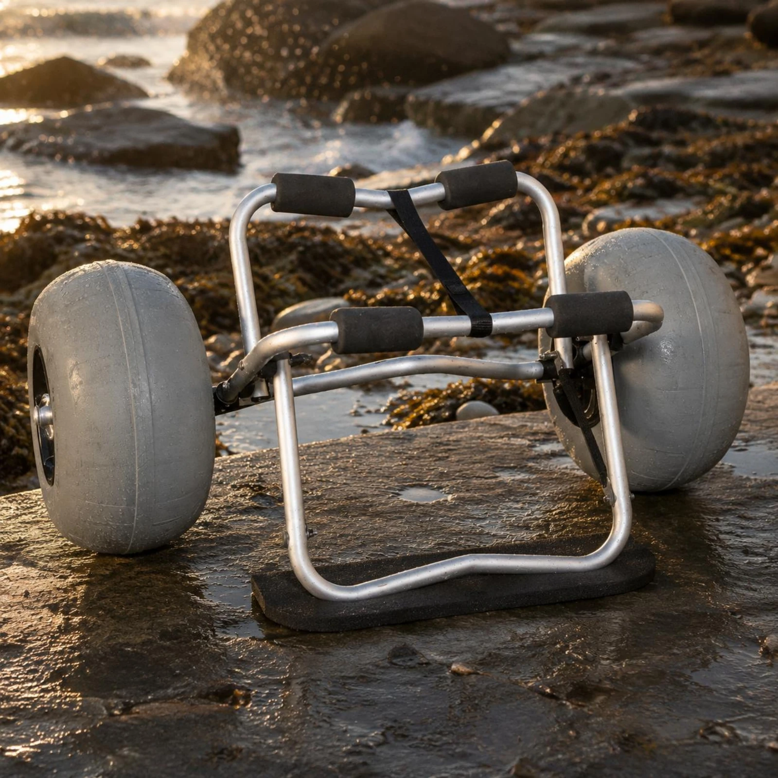 Beach Kayak Trolley Trolley Large Wheels Paddle Board Carrier Airless Tire Trolley Stable Stand Water Sports Gear No-Flat Tires
Beach Kayak Trolley Trolley Large Wheels Paddle Board Carrier Airless Tire Trolley Stable Stand Water Sports Gear No-Flat Tires