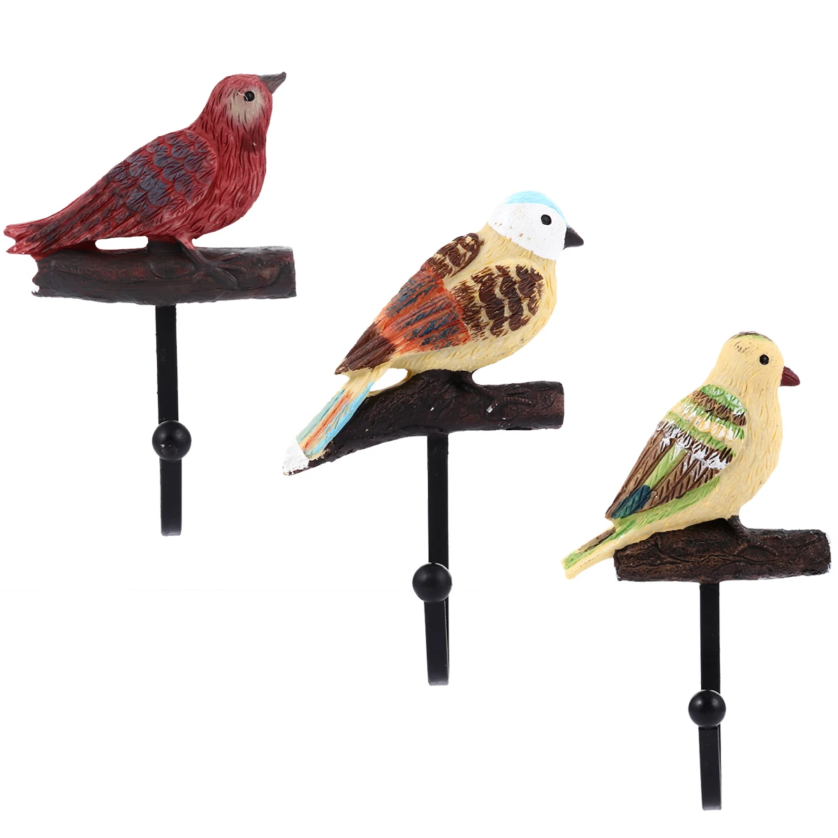 3Pcs Bird Shaped Hooks Cartoon Design for Hanging Clothes Keys Decorative Wall Hangers Resin Material Heavy Duty Home Decor
3Pcs Bird Shaped Hooks Cartoon Design for Hanging Clothes Keys Decorative Wall Hangers Resin Material Heavy Duty Home Decor