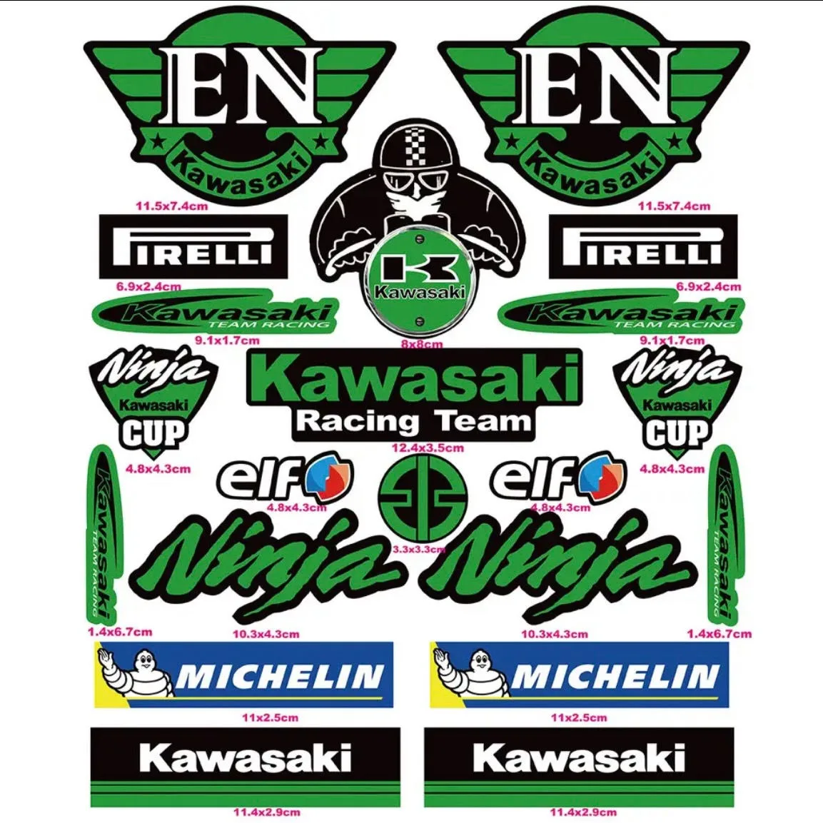 For Kawasaki Ninja H2 400 650 Z750 Z900 Z800 Z400 Z1000 Z650 Motorcycle DUCATI stickers logo Bike Helmet decal Car Accessories
For Kawasaki Ninja H2 400 650 Z750 Z900 Z800 Z400 Z1000 Z650 Motorcycle DUCATI stickers logo Bike Helmet decal Car Accessories