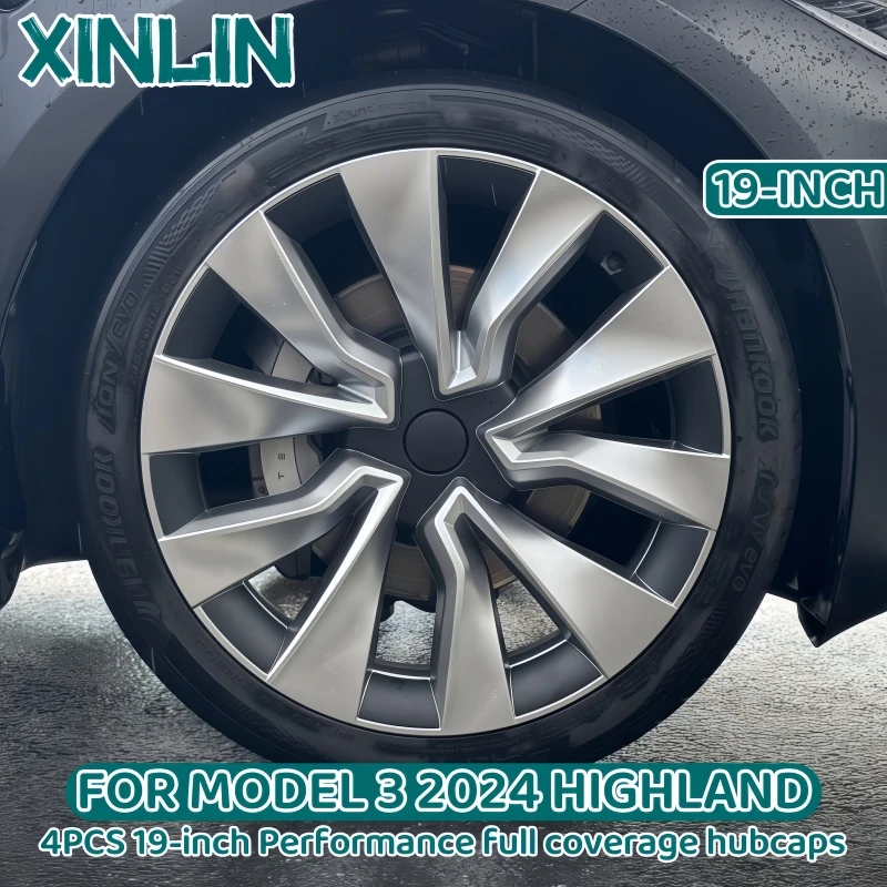 4PCS HubCap Car 19 Inch Performance Wheel Cap Wheel Parts Full Rim Cover Accessories Wheel Cover for Tesla Model 3 2024 Highland
4PCS HubCap Car 19 Inch Performance Wheel Cap Wheel Parts Full Rim Cover Accessories Wheel Cover for Tesla Model 3 2024 Highland