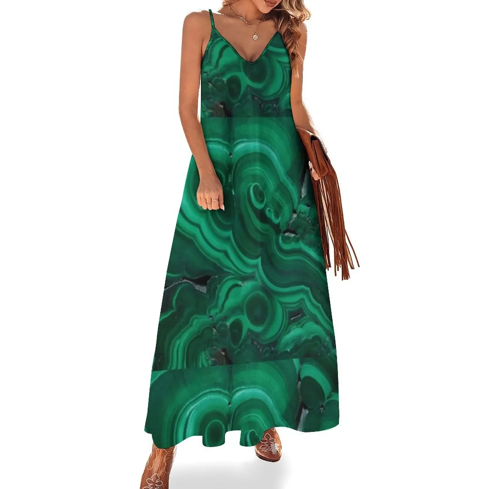 Malachite Texture Sleeveless Dress prom clothes women evening dress Dress woman
Malachite Texture Sleeveless Dress prom clothes women evening dress Dress woman