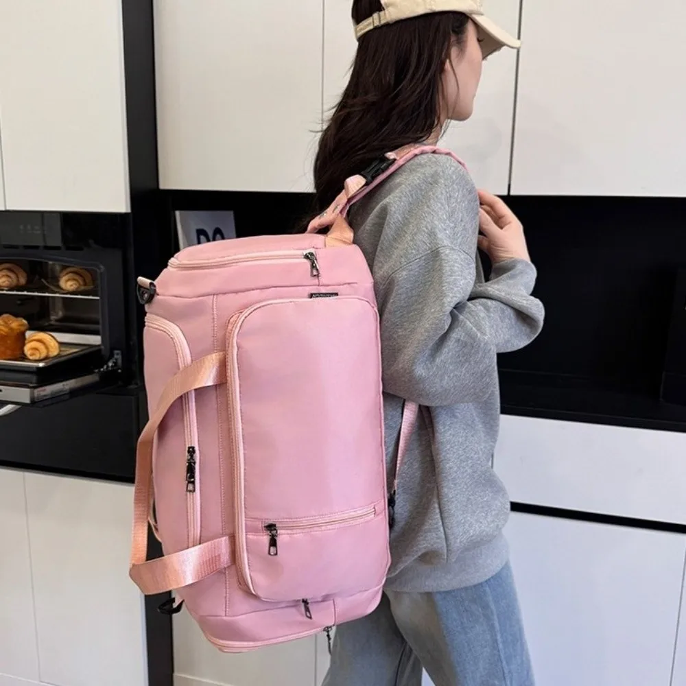 Oxford Cloth Travel Luggage Bag Solid Color Handheld Sports Fitness Bag Dry Wet Separation Multifunctional Duffle Bag Streetwear
Oxford Cloth Travel Luggage Bag Solid Color Handheld Sports Fitness Bag Dry Wet Separation Multifunctional Duffle Bag Streetwear