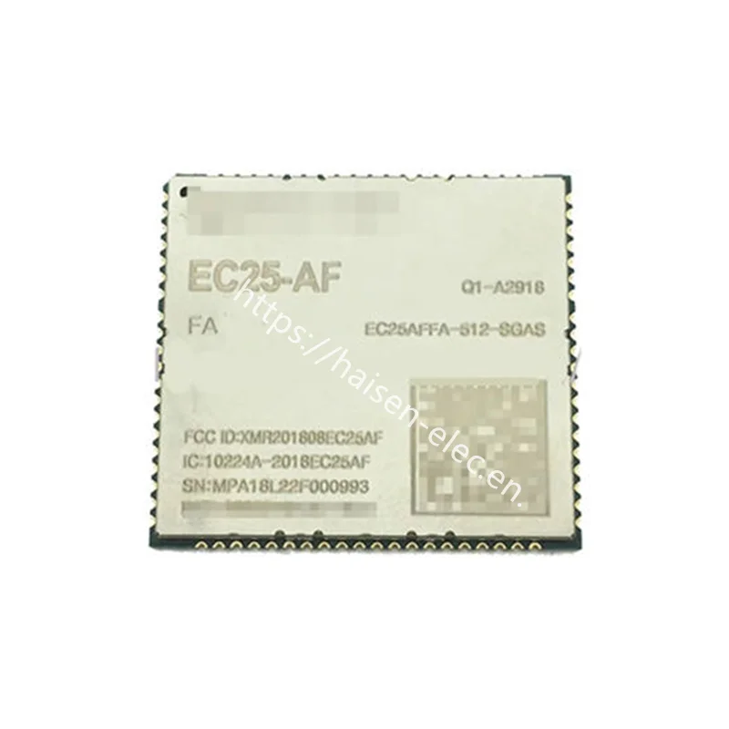 Модуль HAISEN QUECTEL EC25-AF SMT TYPE CAT4 Модуль LTE Cat 4, серия EC25AFFA EC25 EC25AFFA-512-SGAS
Модуль HAISEN QUECTEL EC25-AF SMT TYPE CAT4 Модуль LTE Cat 4, серия EC25AFFA EC25 EC25AFFA-512-SGAS