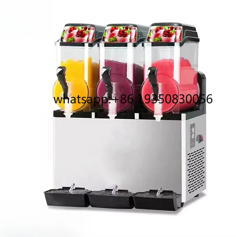 3 Tanks Daiquiri Machine Slush Granita Vending Machine New Slush Machine for Sale
3 Tanks Daiquiri Machine Slush Granita Vending Machine New Slush Machine for Sale