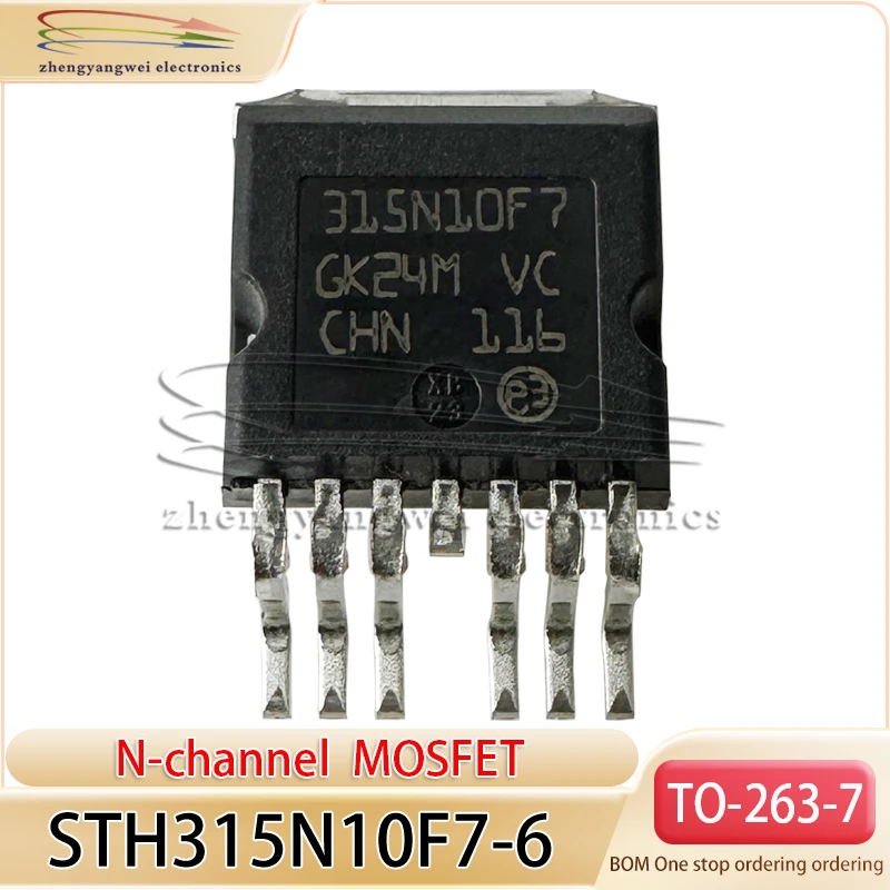 STH315N10F7-6 1PCS TO263 100V 180A 315N10F7 STH315N10F7 N-channel field-effect transistor MOS
STH315N10F7-6 1PCS TO263 100V 180A 315N10F7 STH315N10F7 N-channel field-effect transistor MOS