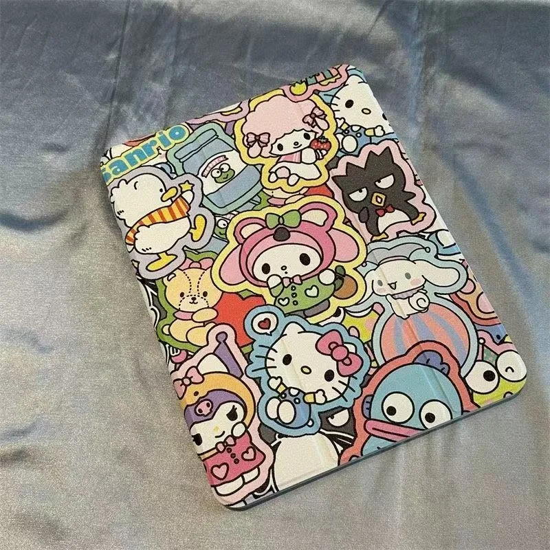 Sanrio Acrylic Three-fold Ipad Case for Air6 7 11th 11in Protective Cover 10th 10.9in 9th 8th 10.2in 5th 6th 9.7in Tablet Cases
Sanrio Acrylic Three-fold Ipad Case for Air6 7 11th 11in Protective Cover 10th 10.9in 9th 8th 10.2in 5th 6th 9.7in Tablet Cases