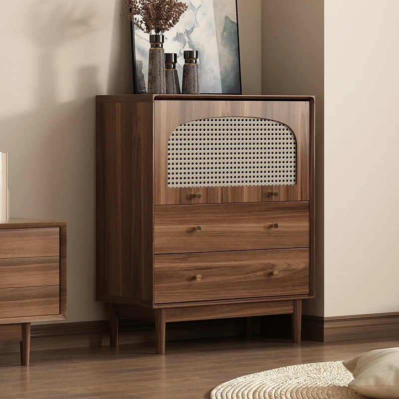 Bucket cabinet, bedroom, household imitation rattan storage cabinet, bedside TV cabinet against the wall, solid wood color multi
Bucket cabinet, bedroom, household imitation rattan storage cabinet, bedside TV cabinet against the wall, solid wood color multi