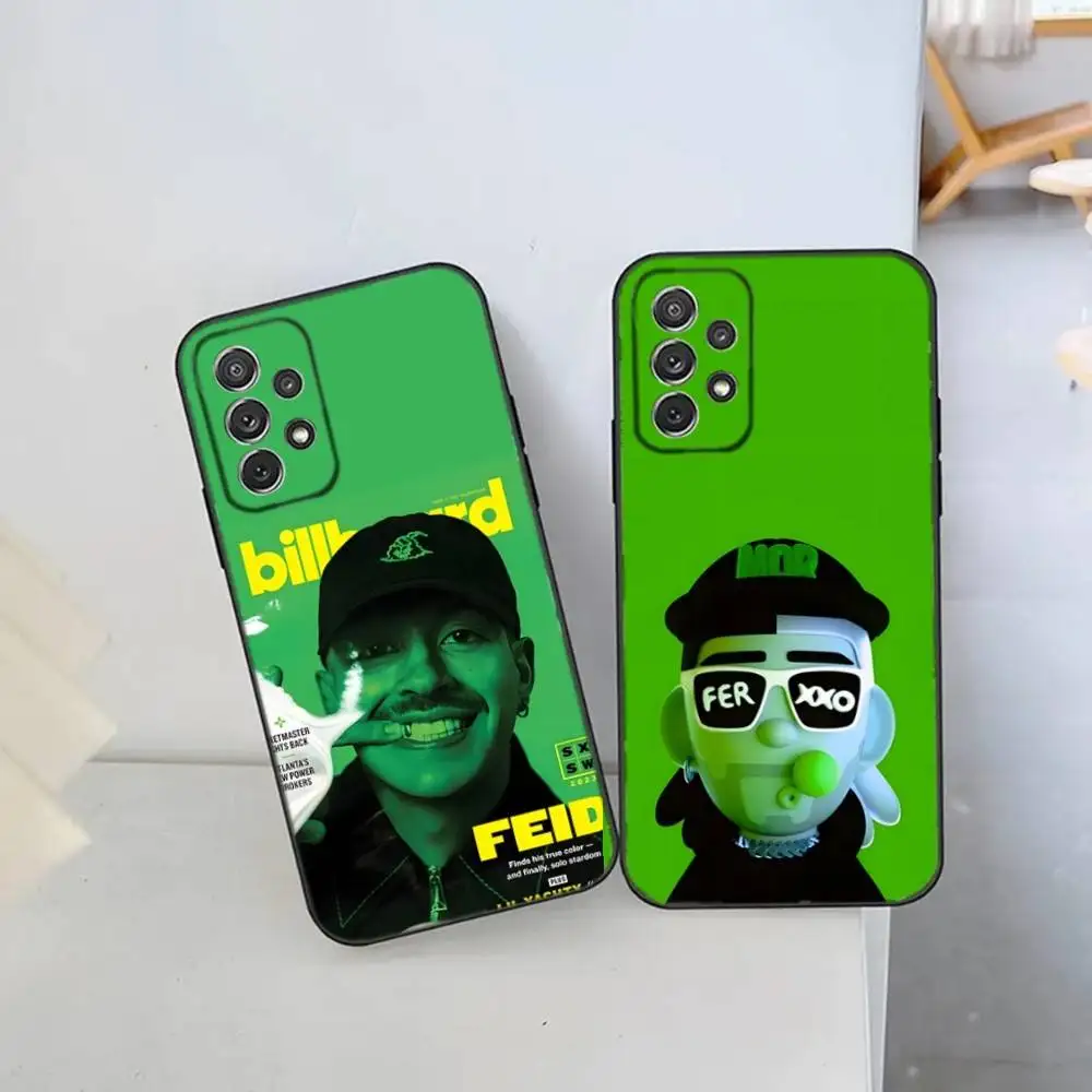 Singer F-Feid Ferxxo SIXDO Phone Case For Samsung S25,S24 Ultra,S20,S30 plus,S22 plus,S23,S30 ultra 5G Silicone Cover
Singer F-Feid Ferxxo SIXDO Phone Case For Samsung S25,S24 Ultra,S20,S30 plus,S22 plus,S23,S30 ultra 5G Silicone Cover