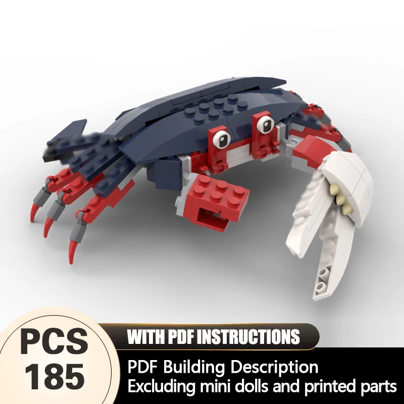 Creators Animal Series Model MOC Building Bricks Crab Modular Technology Gifts Holiday Assemble Children Toys Suit
Creators Animal Series Model MOC Building Bricks Crab Modular Technology Gifts Holiday Assemble Children Toys Suit