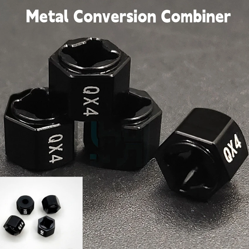 For PRC1/18QX-4 Climbing Vehicle Metal Conversion Combiner Set Square-to-Hex RC Car Accessories
For PRC1/18QX-4 Climbing Vehicle Metal Conversion Combiner Set Square-to-Hex RC Car Accessories