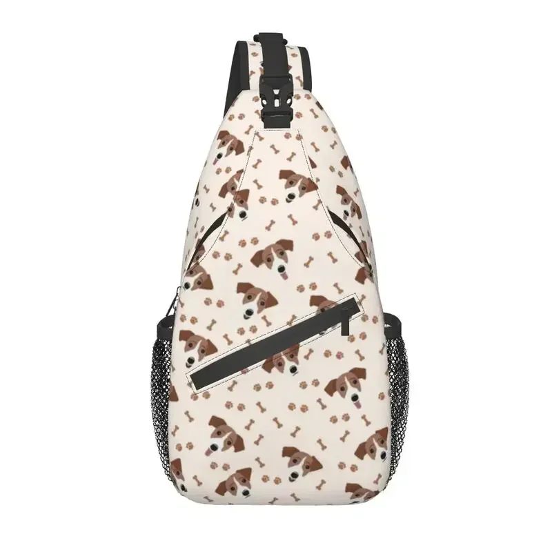 Jack Russell Terrier Dog Bones Sling Crossbody Chest Bag Men Casual Animal Shoulder Backpack for Camping Biking
Jack Russell Terrier Dog Bones Sling Crossbody Chest Bag Men Casual Animal Shoulder Backpack for Camping Biking