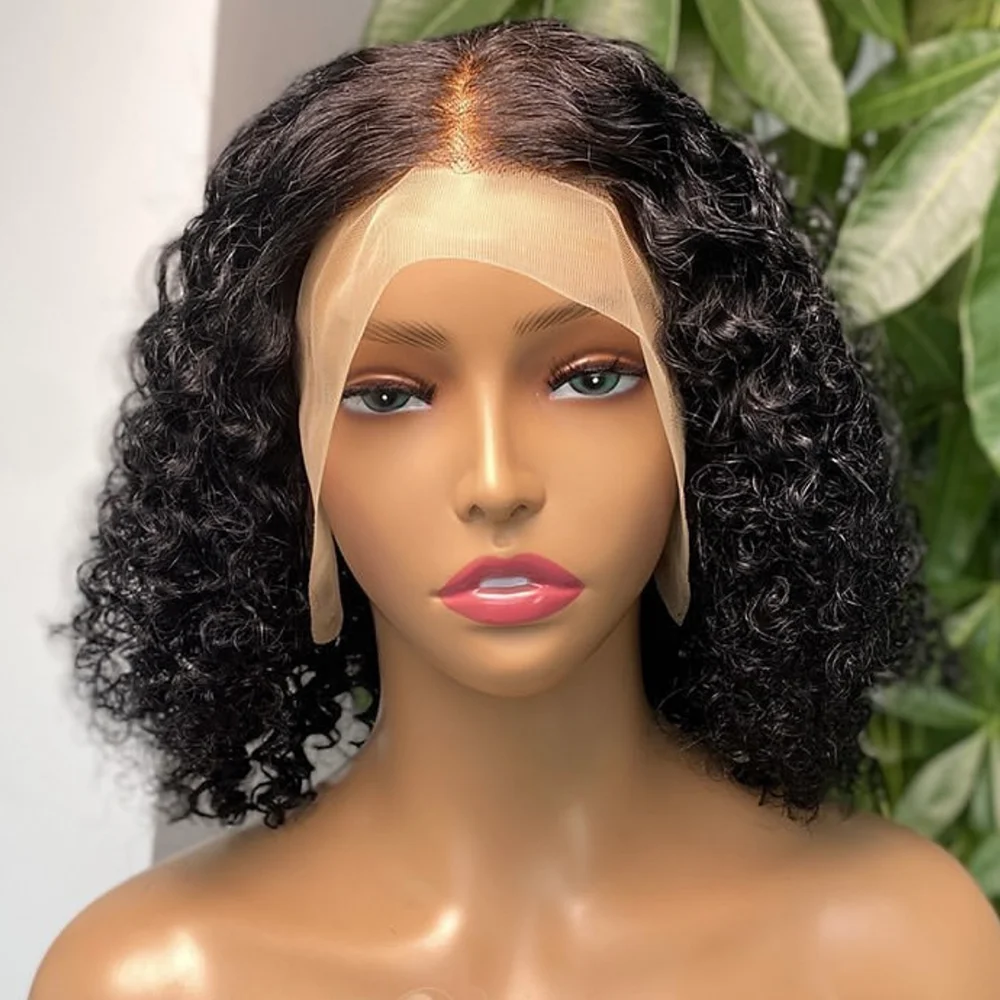 Short Bob Deep Wave 13x4 Lace Front Wig 230% Density Pre Plucked Natural Hairline Deep Curly Bob Lace Frontal Wigs Human Hair
Short Bob Deep Wave 13x4 Lace Front Wig 230% Density Pre Plucked Natural Hairline Deep Curly Bob Lace Frontal Wigs Human Hair