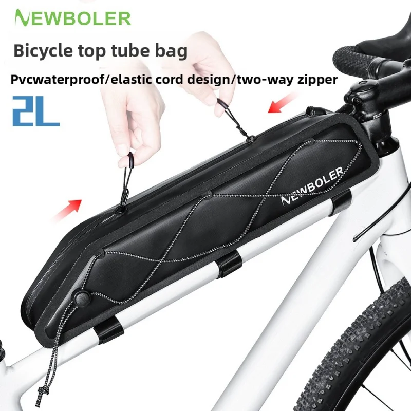 2L Full Waterproof Bike Top Tube Bag Extended Version Portable Bicycle Crossbeam Bag Long Distance 318 Cycling Travel Accessorie
2L Full Waterproof Bike Top Tube Bag Extended Version Portable Bicycle Crossbeam Bag Long Distance 318 Cycling Travel Accessorie