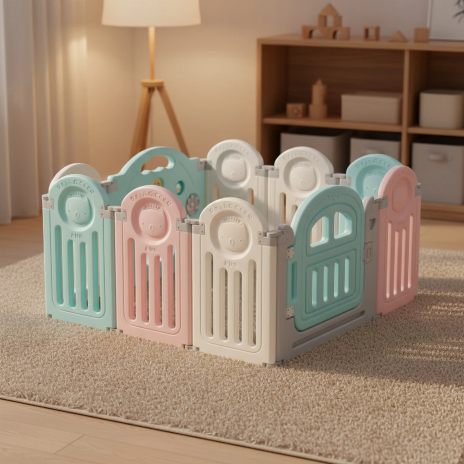 Baby Safety Fence Easy to Assemble Infant Play Area Yard Portable Play Yard Non-Slip Base Indoor Outdoor Playpen Phthalate-Free
Baby Safety Fence Easy to Assemble Infant Play Area Yard Portable Play Yard Non-Slip Base Indoor Outdoor Playpen Phthalate-Free