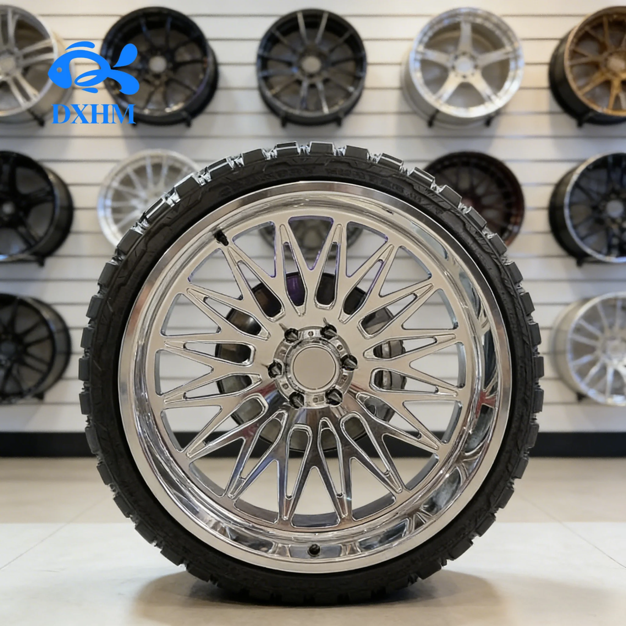 Custom Alloy Forged Offroad Wheels 20 22 24 Inch 6x139.7 6x132 6x135 Deep Dish Multi Spoke for Truck Pickup Suv Rims
Custom Alloy Forged Offroad Wheels 20 22 24 Inch 6x139.7 6x132 6x135 Deep Dish Multi Spoke for Truck Pickup Suv Rims