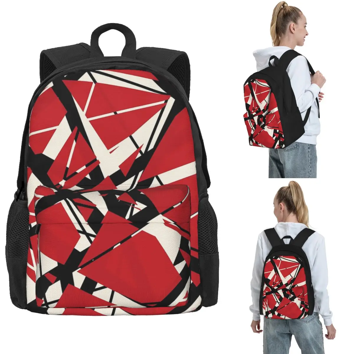 EVH Аутентичный дизайн в полоску (красный) Рюкзаки для мальчиков и девочек Сумка для книг Большая вместимость Детские школьные сумки Рюкзак для ноутбука Сумка на плечо
EVH Аутентичный дизайн в полоску (красный) Рюкзаки для мальчиков и девочек Сумка для книг Большая вместимость Детские школьные сумки Рюкзак для ноутбука Сумка на плечо