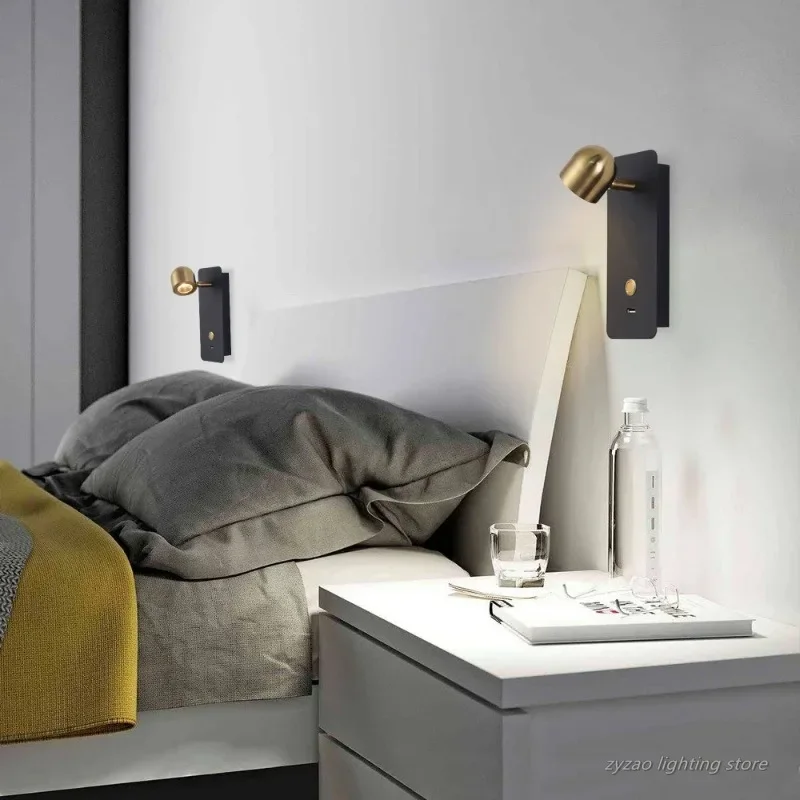 Nordic Interior Simple Decorative Wall Lamps Hotel Bedroom Bedside Reading Lamp Key Switch USB Rechargeable Bedside Wall Lights
Nordic Interior Simple Decorative Wall Lamps Hotel Bedroom Bedside Reading Lamp Key Switch USB Rechargeable Bedside Wall Lights