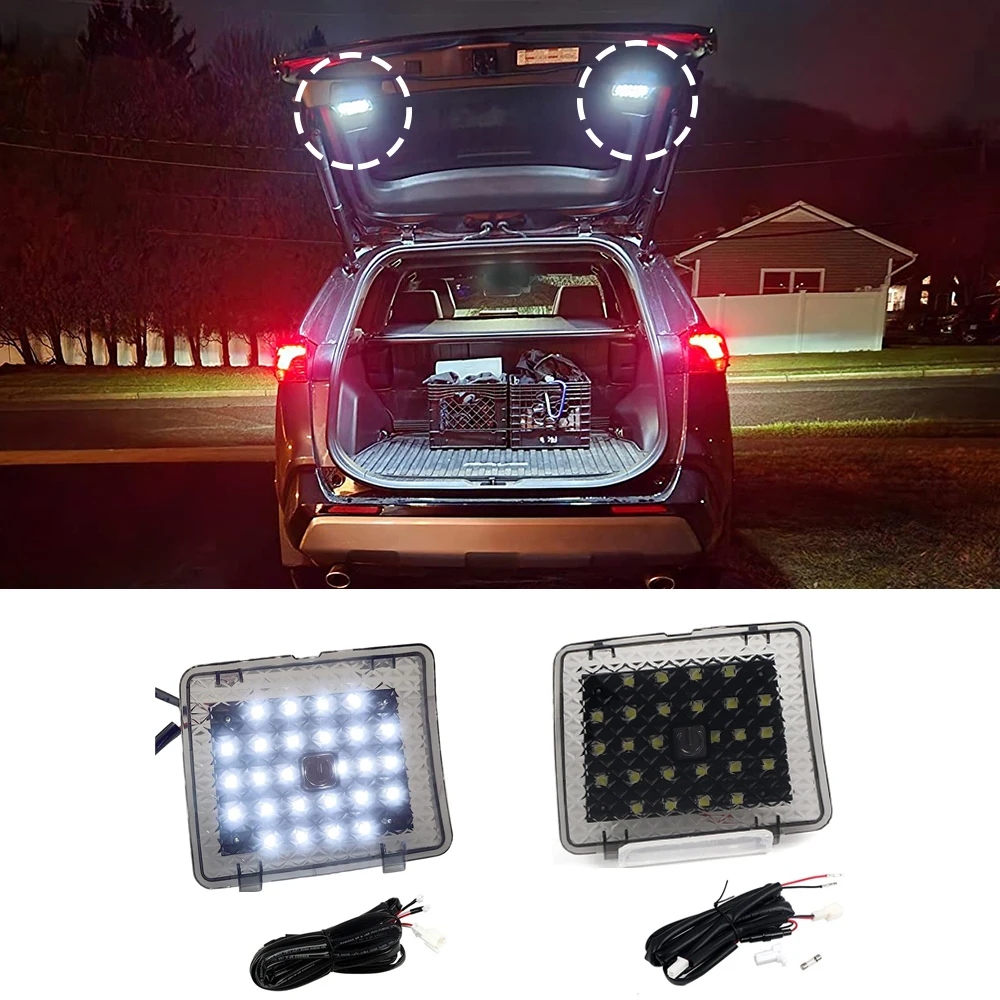 for Toyota RAV4 2019-2024 LED Rear Trunk Light Interior Cargo Hatch Door Lamp Plug & Play Replacement Parts
for Toyota RAV4 2019-2024 LED Rear Trunk Light Interior Cargo Hatch Door Lamp Plug & Play Replacement Parts