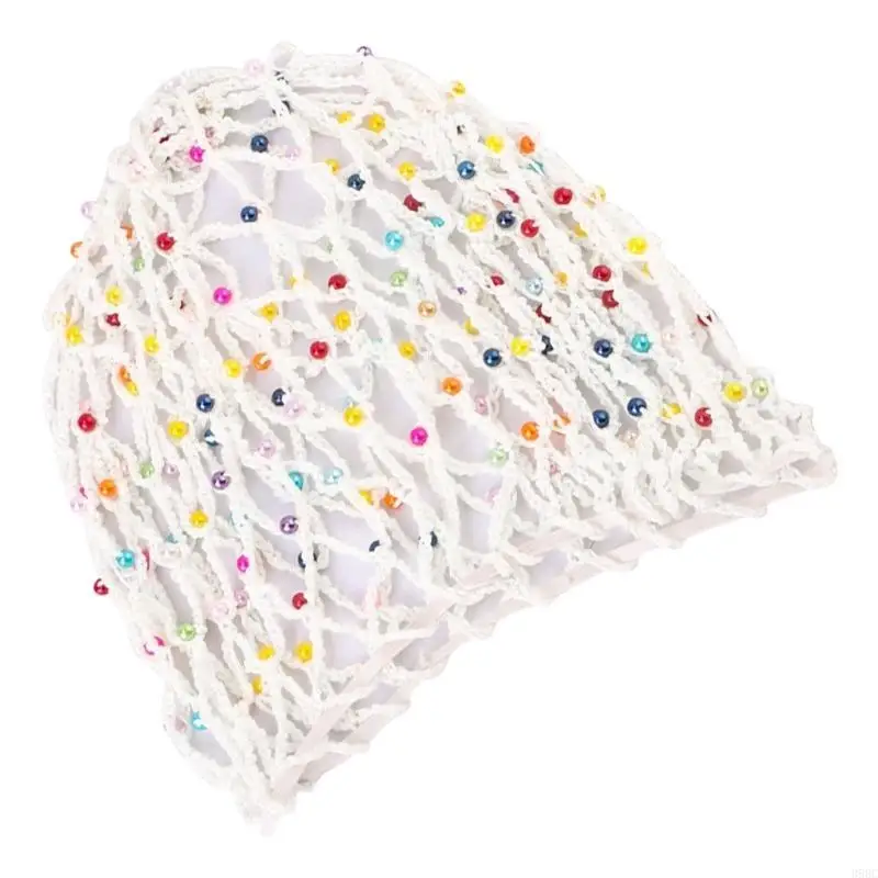 39BC Sophisticated Women's Crochet Hair Net With Faux Pearls Detailing Knit Snood Hat
39BC Sophisticated Women's Crochet Hair Net With Faux Pearls Detailing Knit Snood Hat