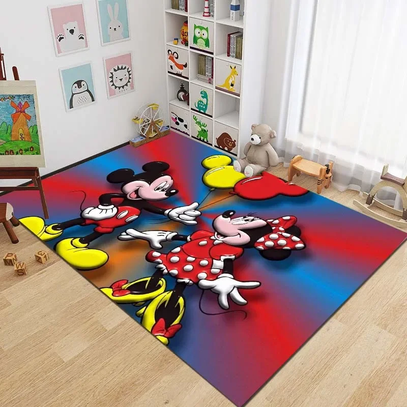 Mickey Mouse Cartoon 3D Area Rug Carpet for Living Rooms Children's Bedroom Home Decor Sofa Doormat Floor Non-slip Mat Gift
Mickey Mouse Cartoon 3D Area Rug Carpet for Living Rooms Children's Bedroom Home Decor Sofa Doormat Floor Non-slip Mat Gift
