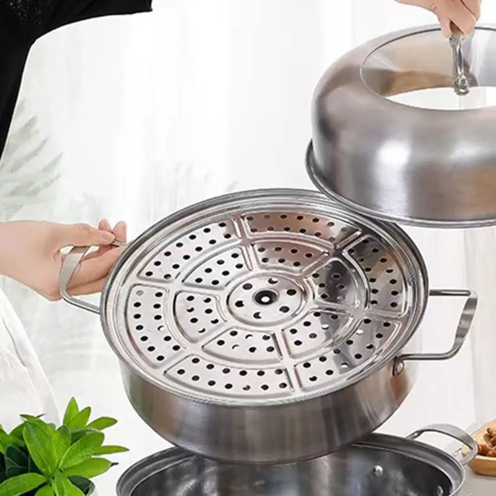 2pcs Stainless Steel Steaming Tray Heat Resistant for Rice Cooker Steam Pot Kitchen Appliances Food Steaming Accessories
2pcs Stainless Steel Steaming Tray Heat Resistant for Rice Cooker Steam Pot Kitchen Appliances Food Steaming Accessories