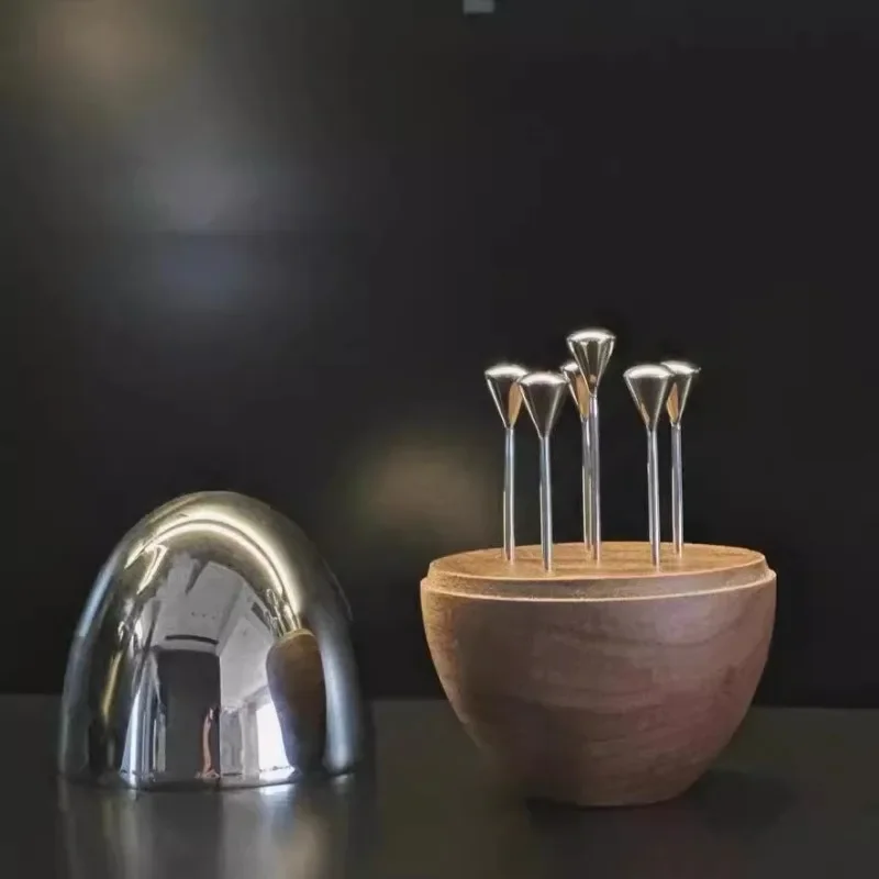 Creative Cake Fruit Stick Stainless Steel ins Wind Light Luxury Fruit Fork Cocktail Stick Afternoon Tea
Creative Cake Fruit Stick Stainless Steel ins Wind Light Luxury Fruit Fork Cocktail Stick Afternoon Tea