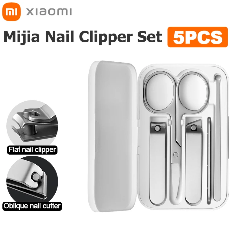 Набор для стрижки ногтей Xiaomi Mijia, 5 шт., набор для стрижки ногтей из нержавеющей стали, ножницы, ушные ножницы, триммер для ногтей для взрослых и детей
Набор для стрижки ногтей Xiaomi Mijia, 5 шт., набор для стрижки ногтей из нержавеющей стали, ножницы, ушные ножницы, триммер для ногтей для взрослых и детей