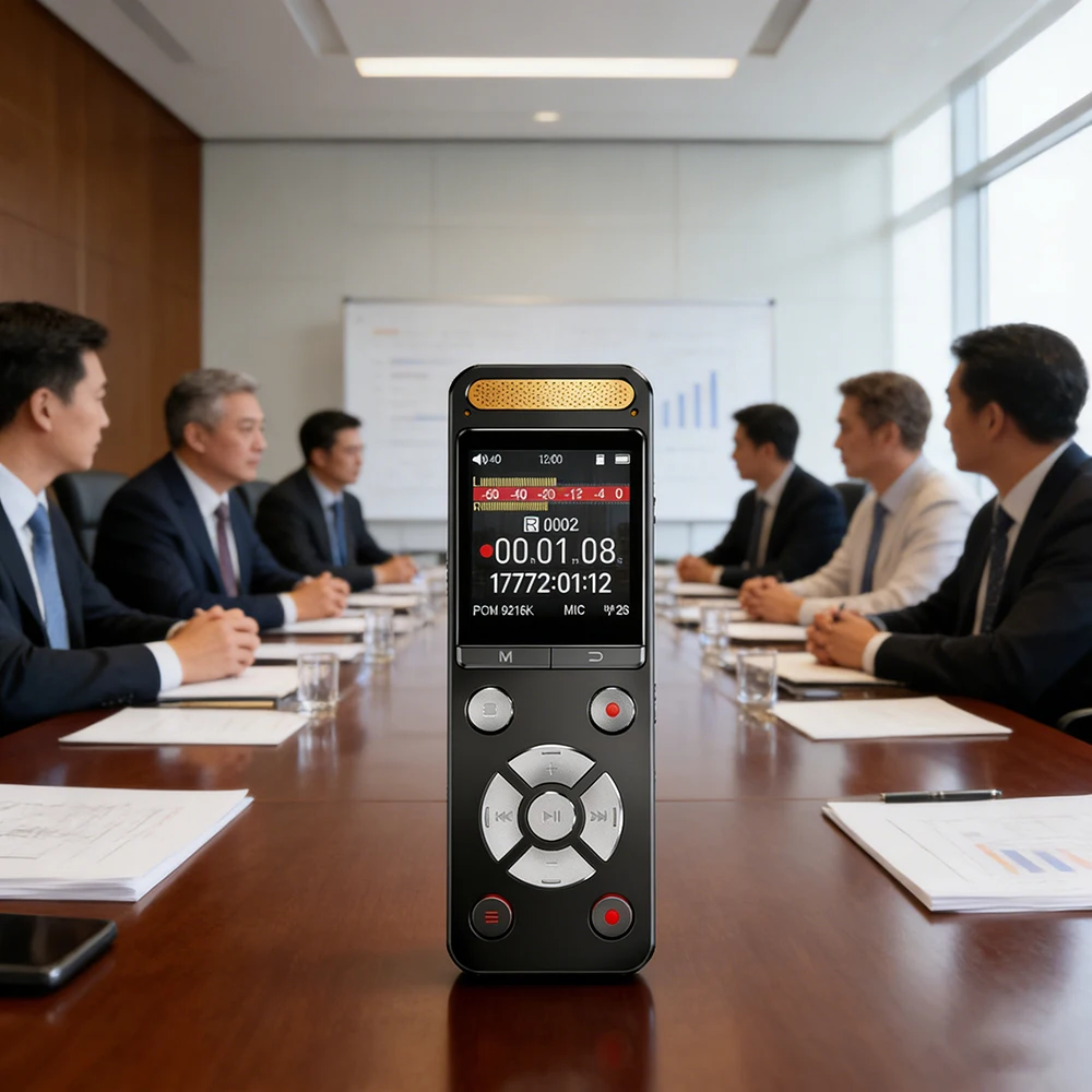 Famue Professional Digital Voice Recorder 9216kbps Noise reduction PCM Designed for recording, law & business users Up to 1TB
Famue Professional Digital Voice Recorder 9216kbps Noise reduction PCM Designed for recording, law & business users Up to 1TB