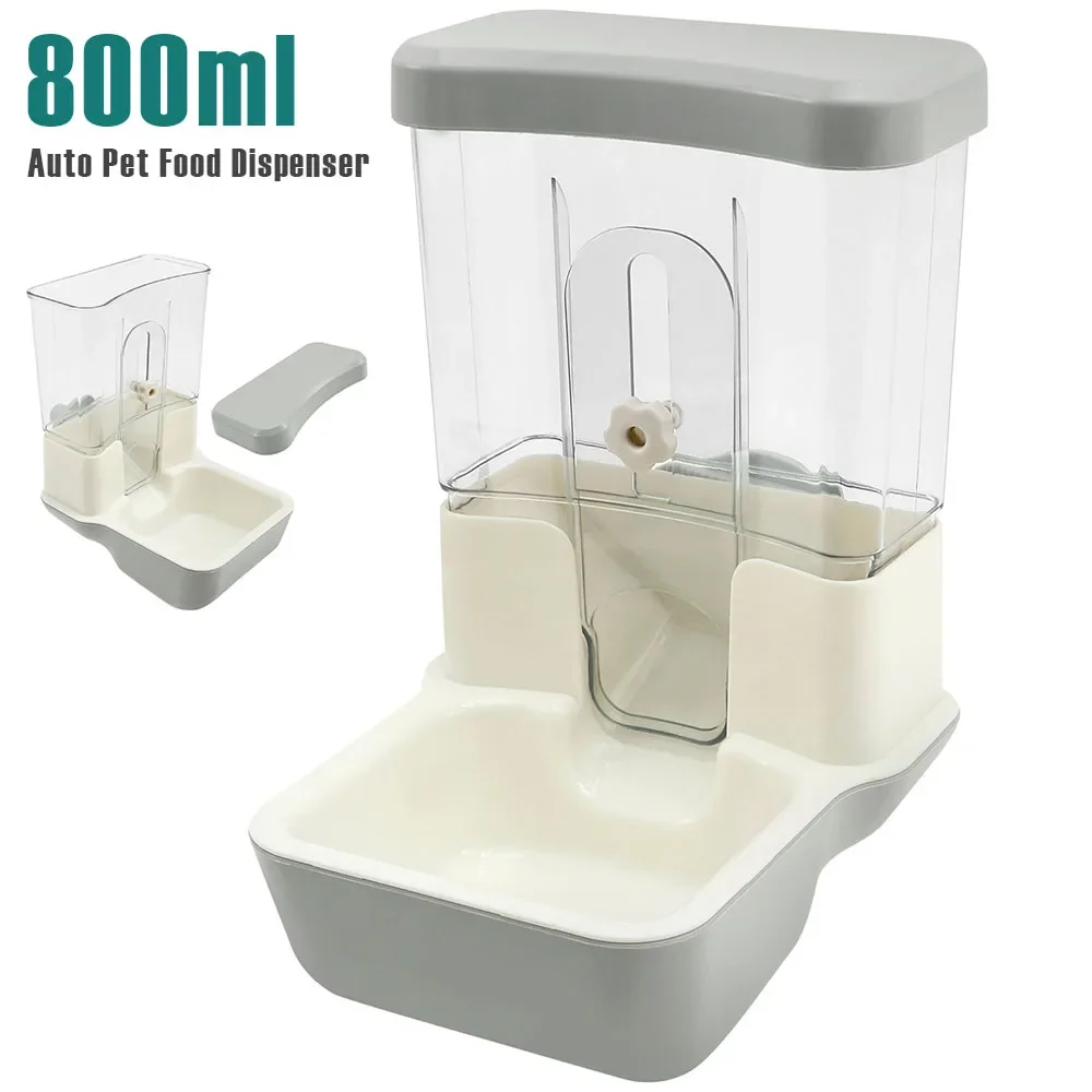 Rabbit Feeder Hanging Auto Pet Food Dispenser 800 ml Large Capacity Clear Rabbit Food Dispenser for Cat Guinea Pig Chinchilla
Rabbit Feeder Hanging Auto Pet Food Dispenser 800 ml Large Capacity Clear Rabbit Food Dispenser for Cat Guinea Pig Chinchilla