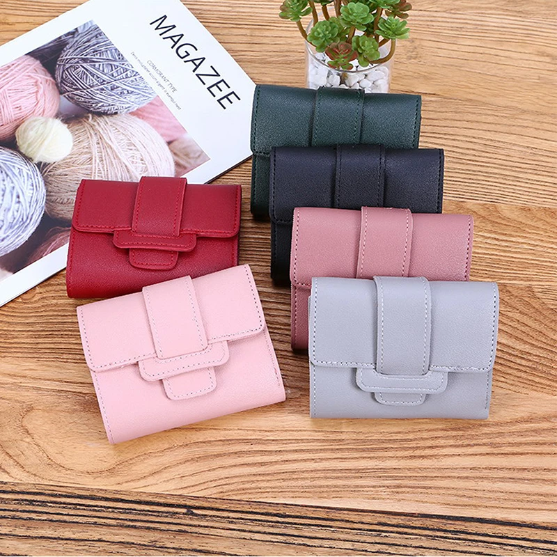 Fashion PU Leather Trifold Clutch Coin Purse Solid Color Minimalist Credit Card Holder Women's Casual Wallet Girls Zero Wallet
Fashion PU Leather Trifold Clutch Coin Purse Solid Color Minimalist Credit Card Holder Women's Casual Wallet Girls Zero Wallet