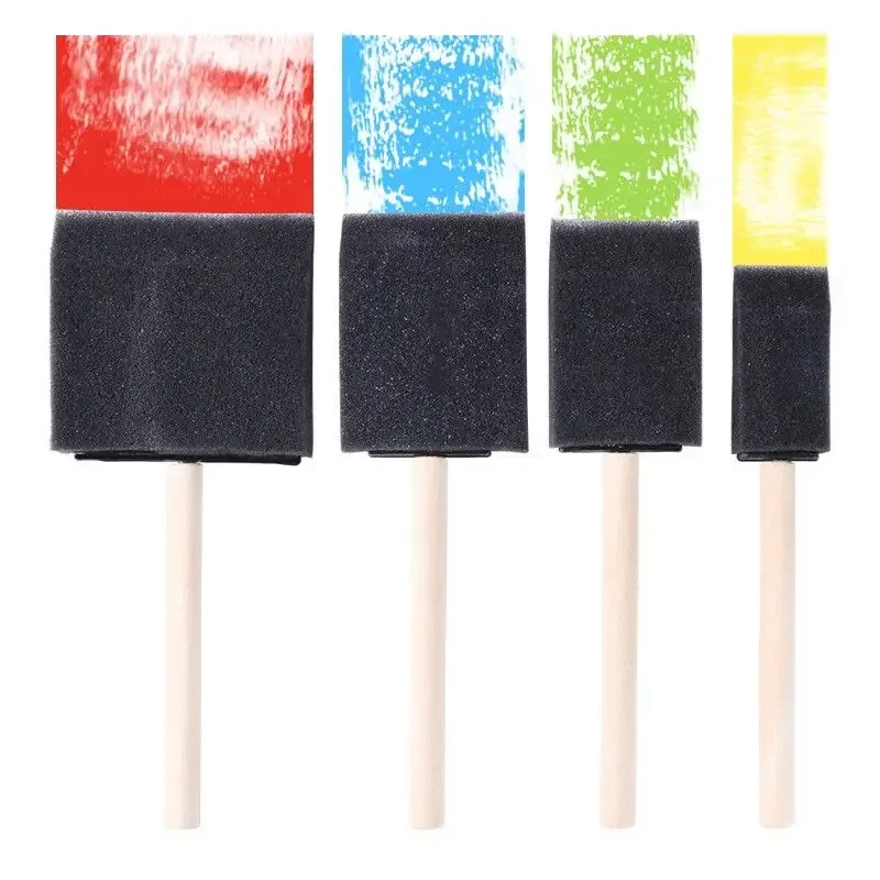 Children Painting Sponge Brush Set Wooden Handle Watercolor Oil Stain Square Foam Brushes DIY Graffiti Art Craft Paint Brush
Children Painting Sponge Brush Set Wooden Handle Watercolor Oil Stain Square Foam Brushes DIY Graffiti Art Craft Paint Brush
