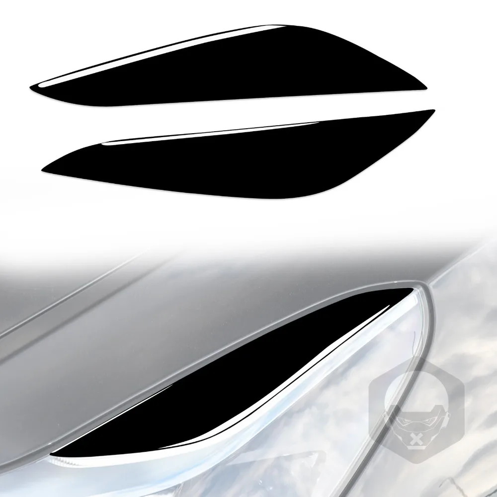 For Tesla Model 3/Y 2017-2022 Glossy Piano Black Headlight Eyelid Eyebrow Trim Direct Replacement Car Accessories Exterior
For Tesla Model 3/Y 2017-2022 Glossy Piano Black Headlight Eyelid Eyebrow Trim Direct Replacement Car Accessories Exterior