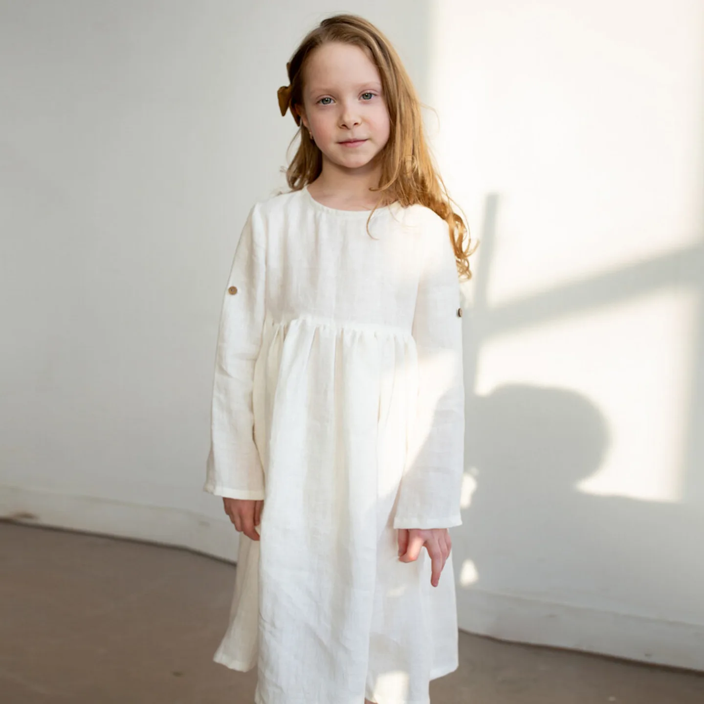 Детское платье для девочек, осенне-зимнее однотонное хлопковое и конопляное простое платье для маленьких девочек, повседневное платье с длинными рукавами для маленьких девочек
Детское платье для девочек, осенне-зимнее однотонное хлопковое и конопляное простое платье для маленьких девочек, повседневное платье с длинными рукавами для маленьких девочек