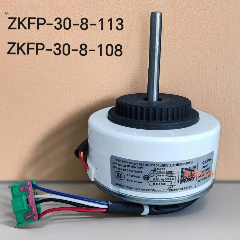 New For AUX Air Conditioner Indoor Unit DC Fan Motor ZKFP-30-8-108 DC310 30W 1300r/min ZKFP-30-8-113 Conditioning Parts
New For AUX Air Conditioner Indoor Unit DC Fan Motor ZKFP-30-8-108 DC310 30W 1300r/min ZKFP-30-8-113 Conditioning Parts