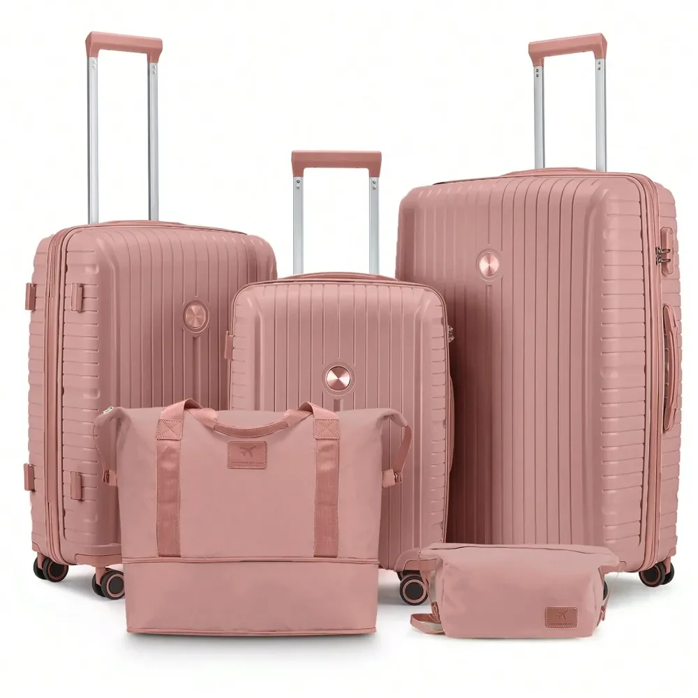 Joyway 5 Piece Luggage Sets Hardshell Lightweight Suitcase With TSA Lock Spinner Wheels Travel Suitcase Suitcases Suit Case Dura
Joyway 5 Piece Luggage Sets Hardshell Lightweight Suitcase With TSA Lock Spinner Wheels Travel Suitcase Suitcases Suit Case Dura