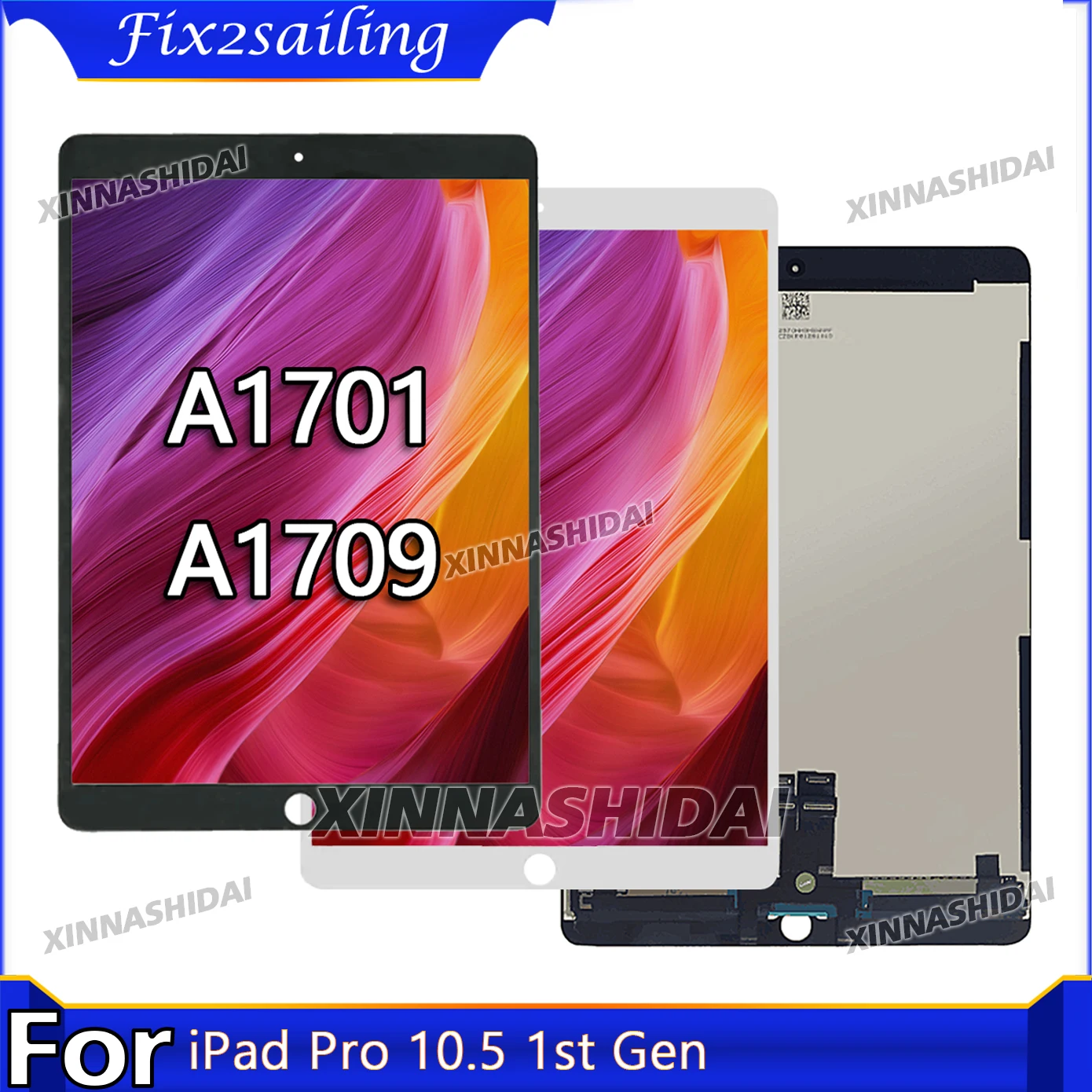 New For iPad Pro 10.5 1st Gen A1701 A1709 LCD Display Touch screen Digitizer Assembly Replacement Part
New For iPad Pro 10.5 1st Gen A1701 A1709 LCD Display Touch screen Digitizer Assembly Replacement Part