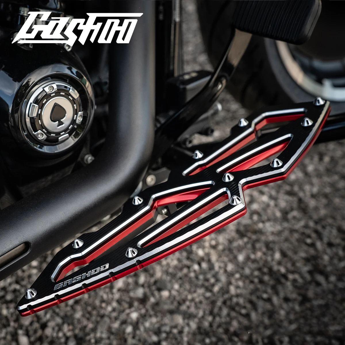 GASHOO Aluminum Motorcycle Foot Pegs Iron Hoof,for Harley-Davidson Touring/Softail Series
GASHOO Aluminum Motorcycle Foot Pegs Iron Hoof,for Harley-Davidson Touring/Softail Series