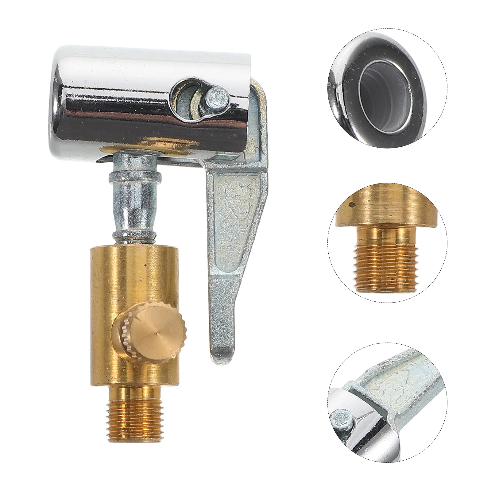 Portable Air Pump Connector Quick Inflate Pump Adapter For Car Tire Air Chuck Attachment Valve Adapter Air Pump Accessory For In
Portable Air Pump Connector Quick Inflate Pump Adapter For Car Tire Air Chuck Attachment Valve Adapter Air Pump Accessory For In