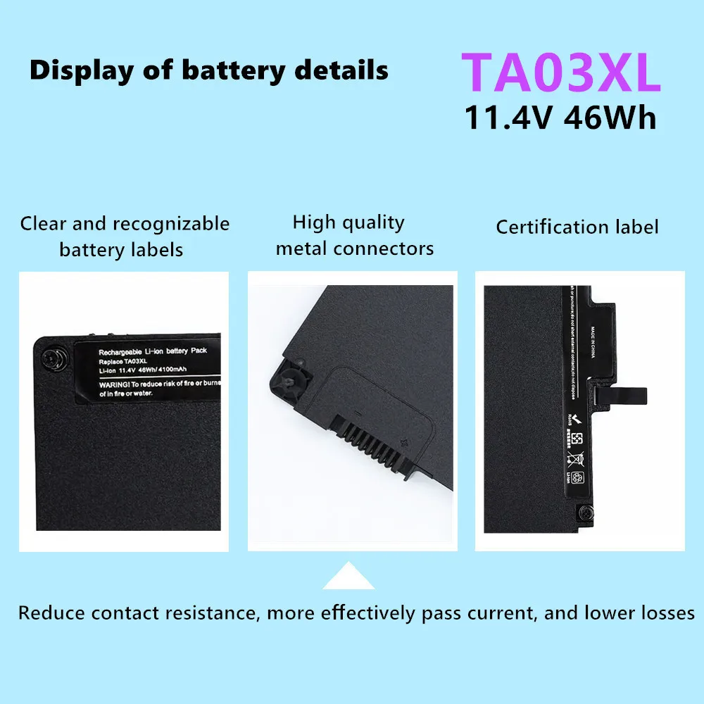 Laptop battery FOR HP EliteBook 755 840 850 848 G4 series HSTNN-LB7J HSTNN-I75C HSTNN-LB7L TA03XL
Laptop battery FOR HP EliteBook 755 840 850 848 G4 series HSTNN-LB7J HSTNN-I75C HSTNN-LB7L TA03XL