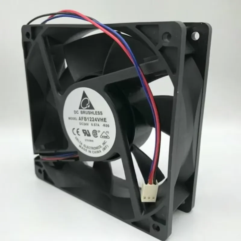 New, Ready Stock Brand New BRUSHLESS AFB1224VHE -R00 12038 24V 0.57A 12CM Cooling for Plc
New, Ready Stock Brand New BRUSHLESS AFB1224VHE -R00 12038 24V 0.57A 12CM Cooling for Plc