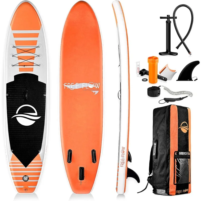 SereneLife Inflatable Stand Up Paddle Board - Wide Stable Design, Non-Slip Deck for Adults & Youth with Premium Paddle Board
SereneLife Inflatable Stand Up Paddle Board - Wide Stable Design, Non-Slip Deck for Adults & Youth with Premium Paddle Board
