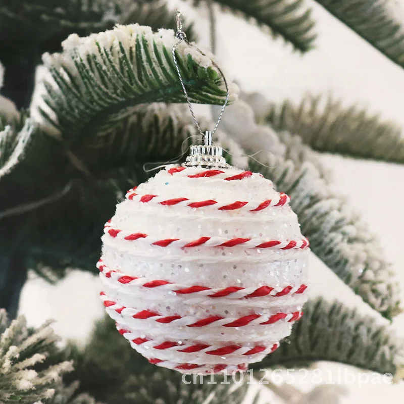 6cm Foam Christmas Balls 6 Pack Sticky Powder Winding Decorations Light Luxury Holiday Tree Pendants Semi-Manual Mechanical
6cm Foam Christmas Balls 6 Pack Sticky Powder Winding Decorations Light Luxury Holiday Tree Pendants Semi-Manual Mechanical