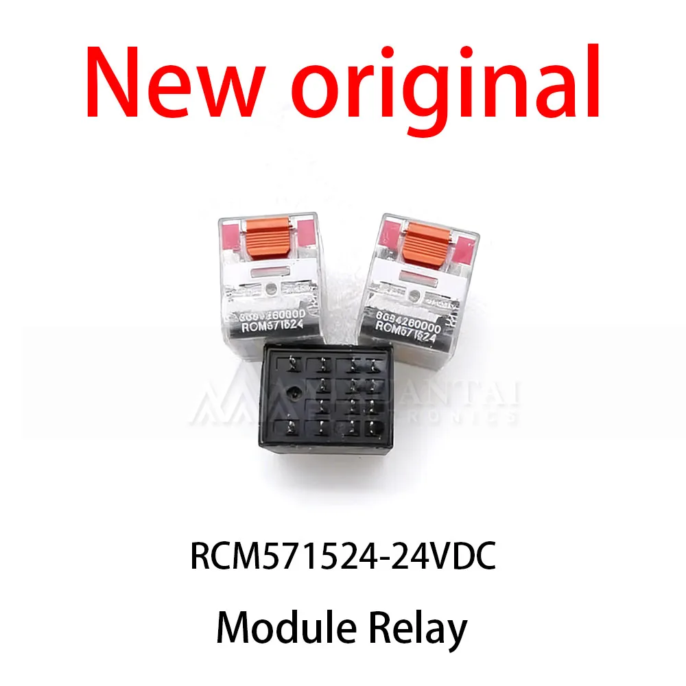 1Pcs/Lot New original RCM571524-24VDC Module Relay
1Pcs/Lot New original RCM571524-24VDC Module Relay