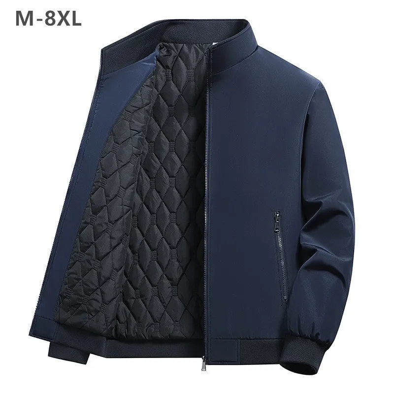 Dad Autumn Winter Coat Middle Elder Age Stand Collar Casual 8XL 7XL 6XL Parkas Warm Plus Size Thick Padded Jacket Thick Clothes
Dad Autumn Winter Coat Middle Elder Age Stand Collar Casual 8XL 7XL 6XL Parkas Warm Plus Size Thick Padded Jacket Thick Clothes